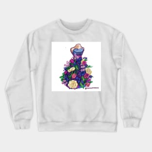 Floral Gown Crewneck Sweatshirt